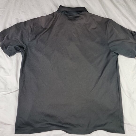 Nike Golf Polo XL Gray Short Sleeve Kingdom Partners Annual Golf Tournament - Picture 2 of 10